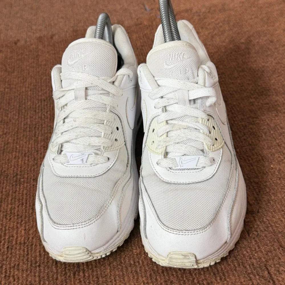 Nike Air Max Excee Triple White GS Shoes CW1755-100 Mens 7Y Womens‎ 8.5 Low Top